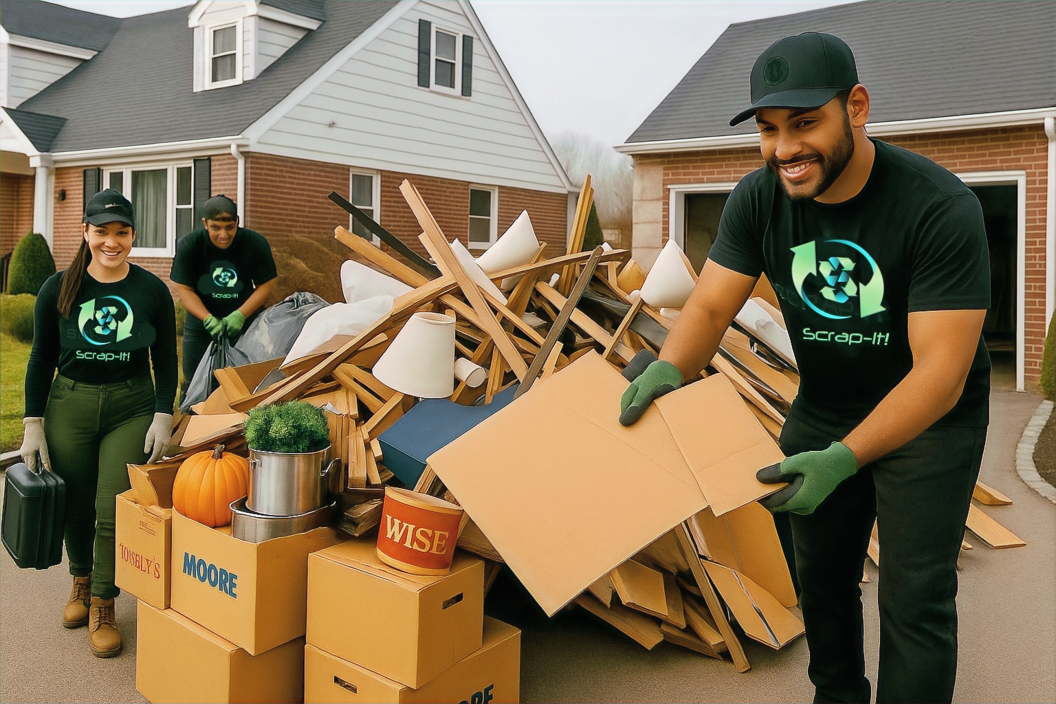 Scrap-It! Hoarder Cleanouts service on Long Island